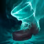 This icon represents an equipped item at the end of a game