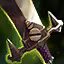 This icon represents an equipped item at the end of a game