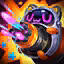 This icon represents an equipped item at the end of a game