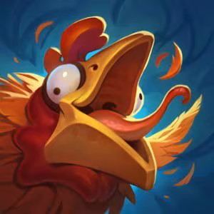 The custom profile icon of a player