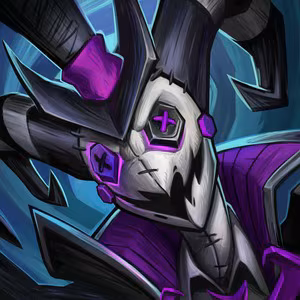 The custom profile icon of a player