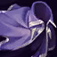 This icon represents an equipped item at the end of a game