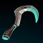 This icon represents an equipped item at the end of a game