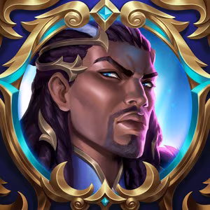 The custom profile icon of a player