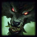 A league of legends champion icon of Warwick.avif