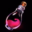 This icon represents an equipped item at the end of a game