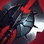 This icon represents an equipped item at the end of a game