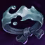 This icon represents an equipped item at the end of a game
