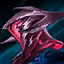 This icon represents an equipped item at the end of a game