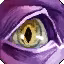 This icon represents an equipped item at the end of a game