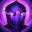 This icon represents an equipped item at the end of a game