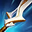 This icon represents an equipped item at the end of a game