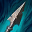 This icon represents an equipped item at the end of a game