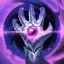This icon represents an equipped item at the end of a game
