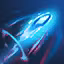 This icon represents an equipped item at the end of a game