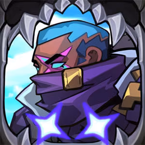 The custom profile icon of a player