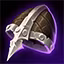 This icon represents an equipped item at the end of a game