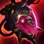 This icon represents an equipped item at the end of a game