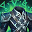 This icon represents an equipped item at the end of a game