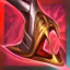 This icon represents an equipped item at the end of a game