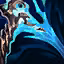 This icon represents an equipped item at the end of a game