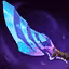This icon represents an equipped item at the end of a game