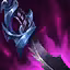 This icon represents an equipped item at the end of a game
