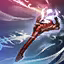 This icon represents an equipped item at the end of a game