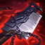 This icon represents an equipped item at the end of a game