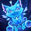 This icon represents an equipped item at the end of a game