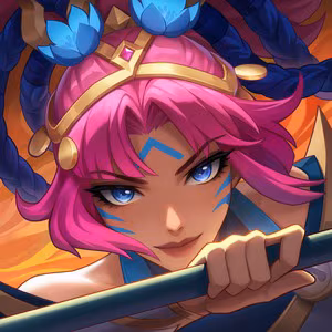 The custom profile icon of a player
