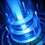 This icon represents an equipped item at the end of a game