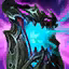 This icon represents an equipped item at the end of a game