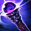 This icon represents an equipped item at the end of a game