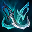 This icon represents an equipped item at the end of a game