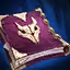 This icon represents an equipped item at the end of a game