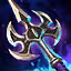 This icon represents an equipped item at the end of a game