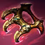 This icon represents an equipped item at the end of a game