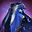 This icon represents an equipped item at the end of a game