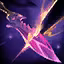 This icon represents an equipped item at the end of a game