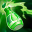 This icon represents an equipped item at the end of a game