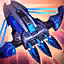 This icon represents an equipped item at the end of a game