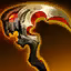 This icon represents an equipped item at the end of a game