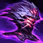 This icon represents an equipped item at the end of a game