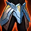 This icon represents an equipped item at the end of a game