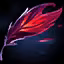 This icon represents an equipped item at the end of a game
