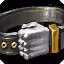 This icon represents an equipped item at the end of a game