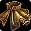 This icon represents an equipped item at the end of a game