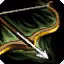 This icon represents an equipped item at the end of a game