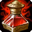 This icon represents an equipped item at the end of a game